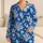 Deep Blue Coral and Starfish Coastal Escape for Relaxed Seaside Vacation Days Satin Pajamas Set - 1