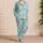 Conch Shells and Spiral Seashells for Relaxed Coastal Vacation Style Satin Pajamas Set - 4