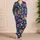 Colorful Day Of The Dead Sugar Skulls For Festive Halloween Relaxation Satin Pajamas Set - 4