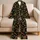 Colorful Tribal Geometric Motifs for Relaxed Weekend Lounging and Cozy Nights at Home Satin Pajamas Set - 5