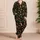 Colorful Tribal Geometric Motifs for Relaxed Weekend Lounging and Cozy Nights at Home Satin Pajamas Set - 4