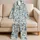 Western Coastal Icons for Relaxed Beach Vacation Days and Sunny Weekend Holiday Escapes Satin Pajamas Set - 5