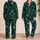 Icy Cyan Snowflakes and Falling Stars for Cozy Winter Nights and Seasonal Gifting Satin Pajamas Set - 2