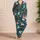 Cheerful Snowmen, Teddy Bears and Snowflakes for Cozy Christmas Eve Holiday Lounging Satin Pajamas Set - 4