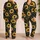 Golden Sunflowers And Starlight For Cozy Nights And Relaxed Weekend Lounging At Home Satin Pajamas Set - 2
