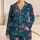 Iridescent Deep-Sea Creatures for Coastal Getaways and Relaxed Weekend Lounging Satin Pajamas Set - 1