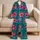 Vibrant Tropical Hibiscus Blooms for Sunny Beach Escapes and Colorful Summer Getaways Satin Pajamas Set - 5
