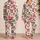 Red and Green Snowflake Ornaments for Cozy Winter Nights and Festive Holiday Gifting Satin Pajamas Set - 2