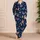 Cosmic Butterflies And Starry Skies For Dreamy Summer Getaways And Relaxed Nights Satin Pajamas Set - 4
