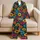 Vibrant Teal Garden Daisies for Relaxed Evenings and Colorful At-Home Style Gifts Satin Pajamas Set - 5