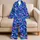 Iridescent Ocean Waves and Neon Fluid Ribbons for Relaxed Summer Beach Getaways Satin Pajamas Set - 5