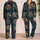 Celestial Vortex and Wildflower Garden for Cozy Nighttime Lounging Gifts for Men Satin Pajamas Set - 2