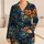 Celestial Vortex and Wildflower Garden for Cozy Nighttime Lounging Gifts for Men Satin Pajamas Set - 1