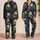 Moonlit Butterfly And Full Moon Botanicals For Summer Beach And Coastal Night Escapes Satin Pajamas Set - 2
