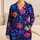 Neon Wildflower Blooms for Relaxed Evenings and Colorful Home Lounging Style Satin Pajamas Set - 1