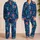 Deep Sea Skull And Seaweed Motifs For Coastal Getaways And Relaxed Beach Days Satin Pajamas Set - 2