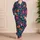 Vibrant Wildflower Blooms for Relaxed Evenings and Cozy Lounging at Home for Men Satin Pajamas Set - 4