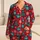Snowflake Ornaments and Christmas Trees for Cozy Holiday Nights Satin Pajamas Set - 1