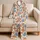 Ocean Coral And Starfish Motifs For Relaxed Seaside Getaways Satin Pajamas Set - 5