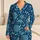 Turquoise Mandala Butterflies for Relaxed Nights and Cozy Everyday Lounging Gift Satin Pajamas Set - 1