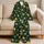 Golden Stars and Snowflakes for Cozy Christmas Nights, Festive Winter Gift for Men Satin Pajamas Set - 5