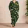Golden Stars and Snowflakes for Cozy Christmas Nights, Festive Winter Gift for Men Satin Pajamas Set - 4