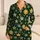 Golden Stars and Snowflakes for Cozy Christmas Nights, Festive Winter Gift for Men Satin Pajamas Set - 1