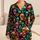 Neon Skull And Tropical Leaf Motifs For Bold Beach Getaways And Summer Lounging Satin Pajamas Set - 1
