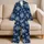 Snowflake Ice Crystal Motifs for Cozy Winter Nights and Festive Seasonal Gifting Satin Pajamas Set - 5