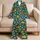Colorful Autumn Leaves for Cozy Relaxing Evenings and Nature-Inspired Lounging at Home Satin Pajamas Set - 5