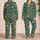 Colorful Autumn Leaves for Cozy Relaxing Evenings and Nature-Inspired Lounging at Home Satin Pajamas Set - 2