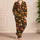 Jack-O'-Lanterns and Autumn Leaves for Cozy Halloween Nights and Fall Lounging Satin Pajamas Set - 4