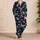 Moon Rainbow and Star Motifs for Whimsical Cozy Nights and Relaxed Lounging Satin Pajamas Set - 4