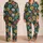 Colorful Sunflower Blooms for Cozy Evenings and Relaxed Weekends Satin Pajamas Set - 2