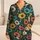Colorful Sunflower Blooms for Cozy Evenings and Relaxed Weekends Satin Pajamas Set - 1