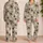 Ivory Ghosts and Eerie Green Lights for Cozy Halloween Nights at Home This October Satin Pajamas Set - 2