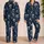 Gothic Skull And Skeletal Hands For Halloween Nighttime Lounge Style For Men Satin Pajamas Set - 2