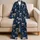Gothic Skull And Skeletal Hands For Halloween Nighttime Lounge Style For Men Satin Pajamas Set - 5