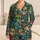 Colorful Sugar Skull Faces for Beach Nights and Relaxed Coastal Weekends for Him Satin Pajamas Set - 1