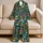 Colorful Sugar Skull Faces for Beach Nights and Relaxed Coastal Weekends for Him Satin Pajamas Set - 5