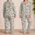 Black And White Butterfly Motif For Calm Nature-Inspired Evenings Satin Pajamas Set - 2