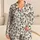 Black And White Butterfly Motif For Calm Nature-Inspired Evenings Satin Pajamas Set - 1