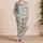 Black And White Butterfly Motif For Calm Nature-Inspired Evenings Satin Pajamas Set - 4