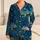 Glowing Deep Sea Mushrooms for Dreamy Summer Nights and Cozy Gifts for Boys and Kids Satin Pajamas Set - 1
