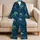 Glowing Deep Sea Mushrooms for Dreamy Summer Nights and Cozy Gifts for Boys and Kids Satin Pajamas Set - 5