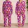 Retro Cartoon Bird Faces for Cheerful Lounging and Relaxed Weekends Satin Pajamas Set - 2