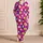 Retro Cartoon Bird Faces for Cheerful Lounging and Relaxed Weekends Satin Pajamas Set - 4