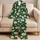 White Daisies And Golden Centers For Cozy Autumn Evenings And Relaxed Lounging Satin Pajamas Set - 5