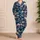 Octopus and Ocean Waves for Cozy Coastal Nights and Relaxed Seaside Living Gifts Satin Pajamas Set - 4