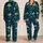 Bioluminescent Deep Sea Mushrooms for Cozy Nights and Underwater Fantasy Fans Satin Pajamas Set - 2